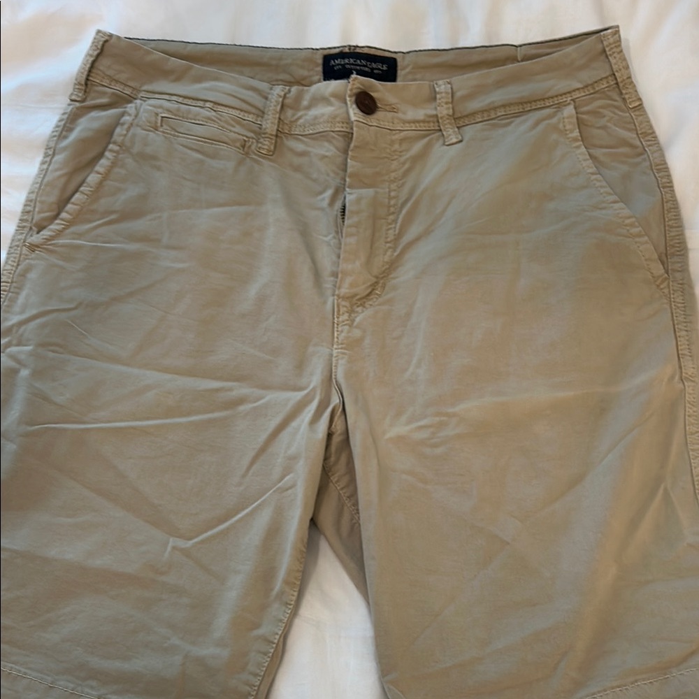 American Eagle Outfitters Tan Chinos Classic Fit